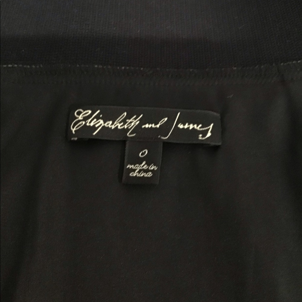 Elizabeth and James Gold  Velvet Ruched Miniskirt Sz.‎ 0 - Picture 5 of 6